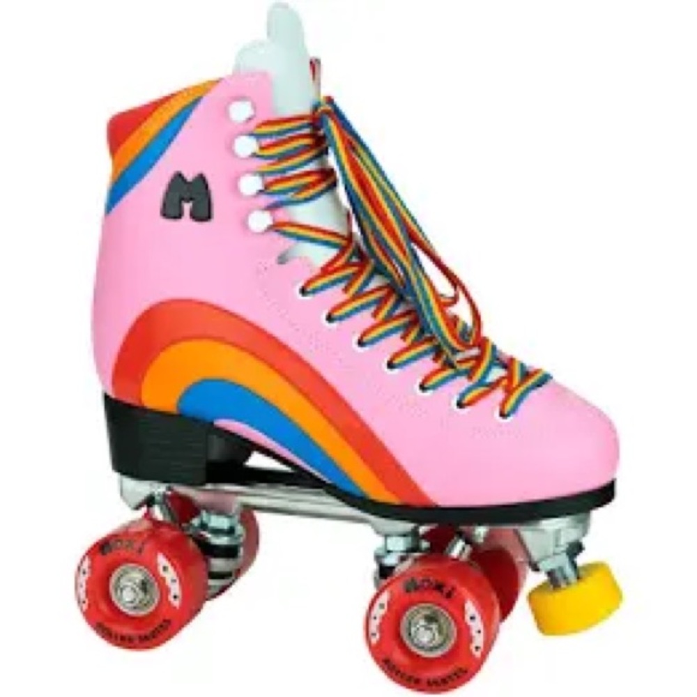 Moxi Rainbow Rider
Quad Roller Skate Medium - Pink Heart 10
